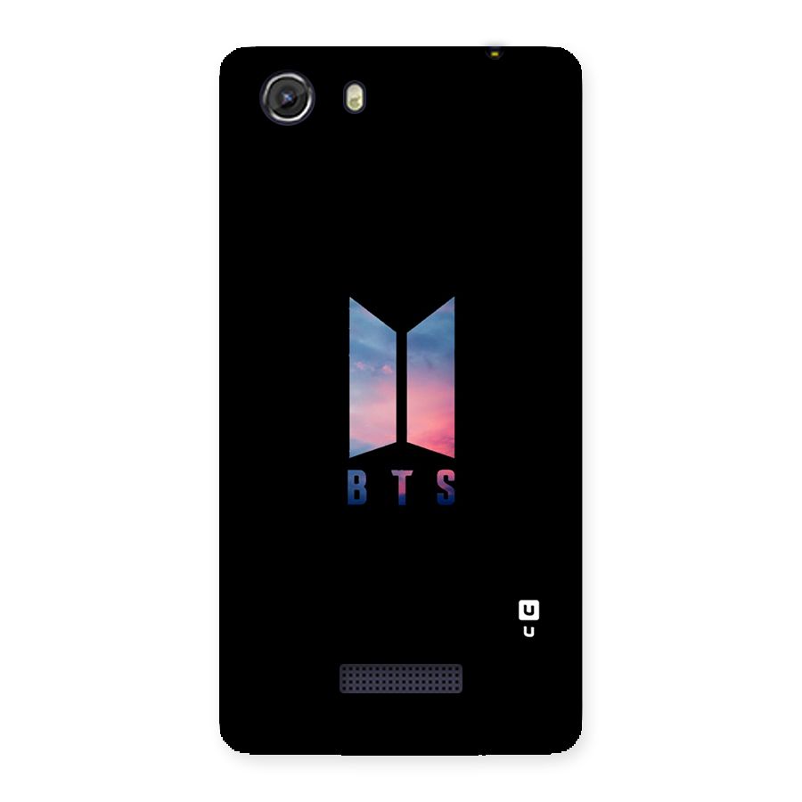BTS Logo Sky Back Case for Micromax Unite 3