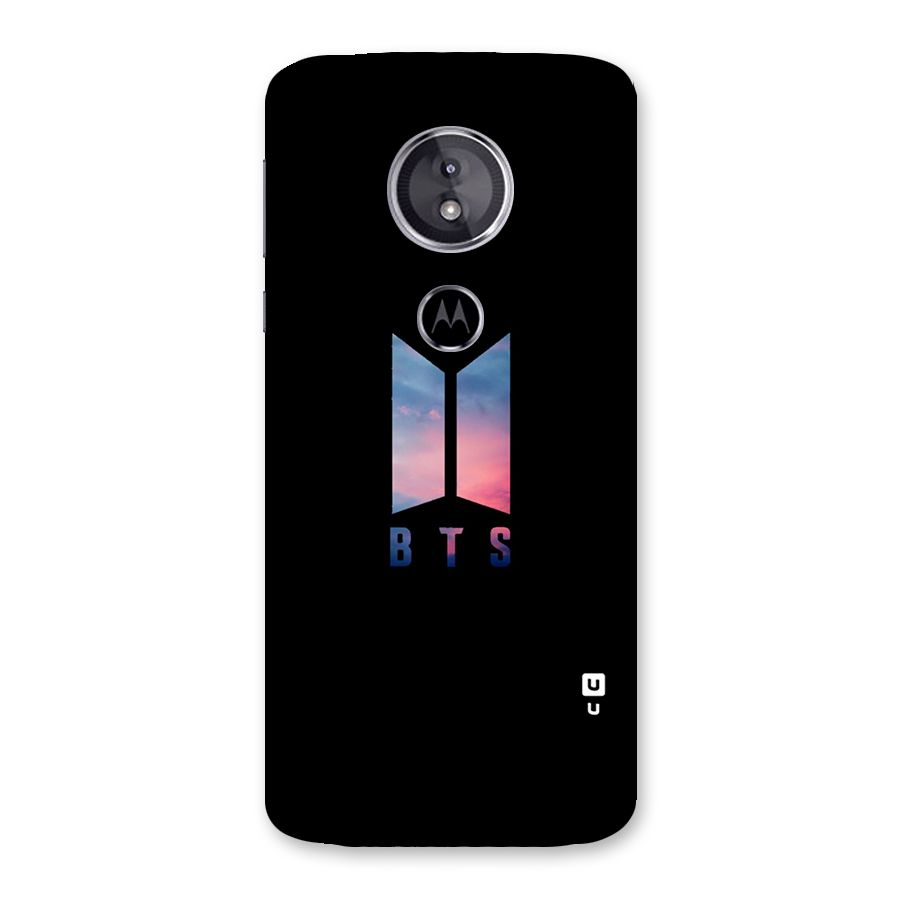 BTS Logo Sky Back Case for Moto E5
