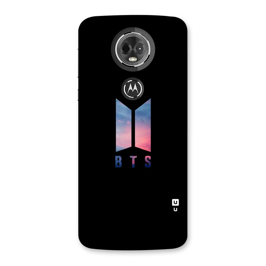 BTS Logo Sky Back Case for Moto E5 Plus