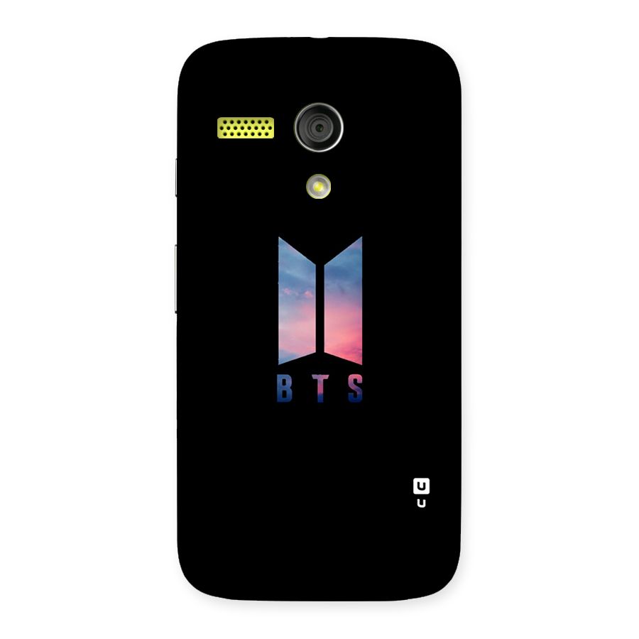 BTS Logo Sky Back Case for Moto G