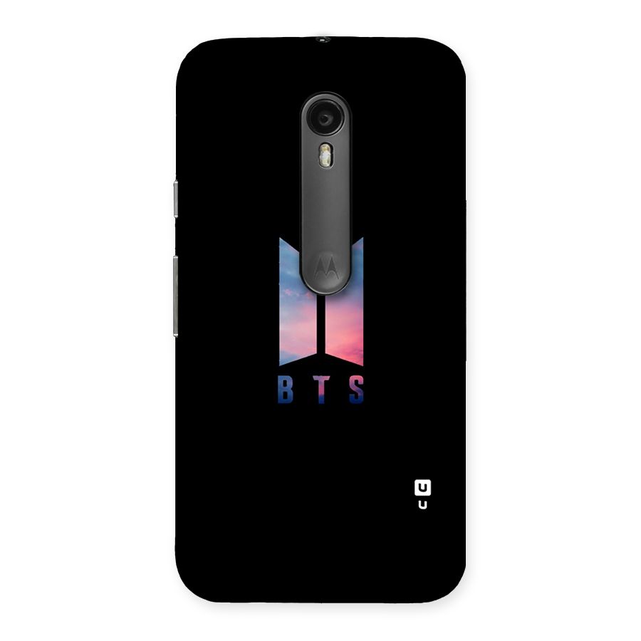 BTS Logo Sky Back Case for Moto G3