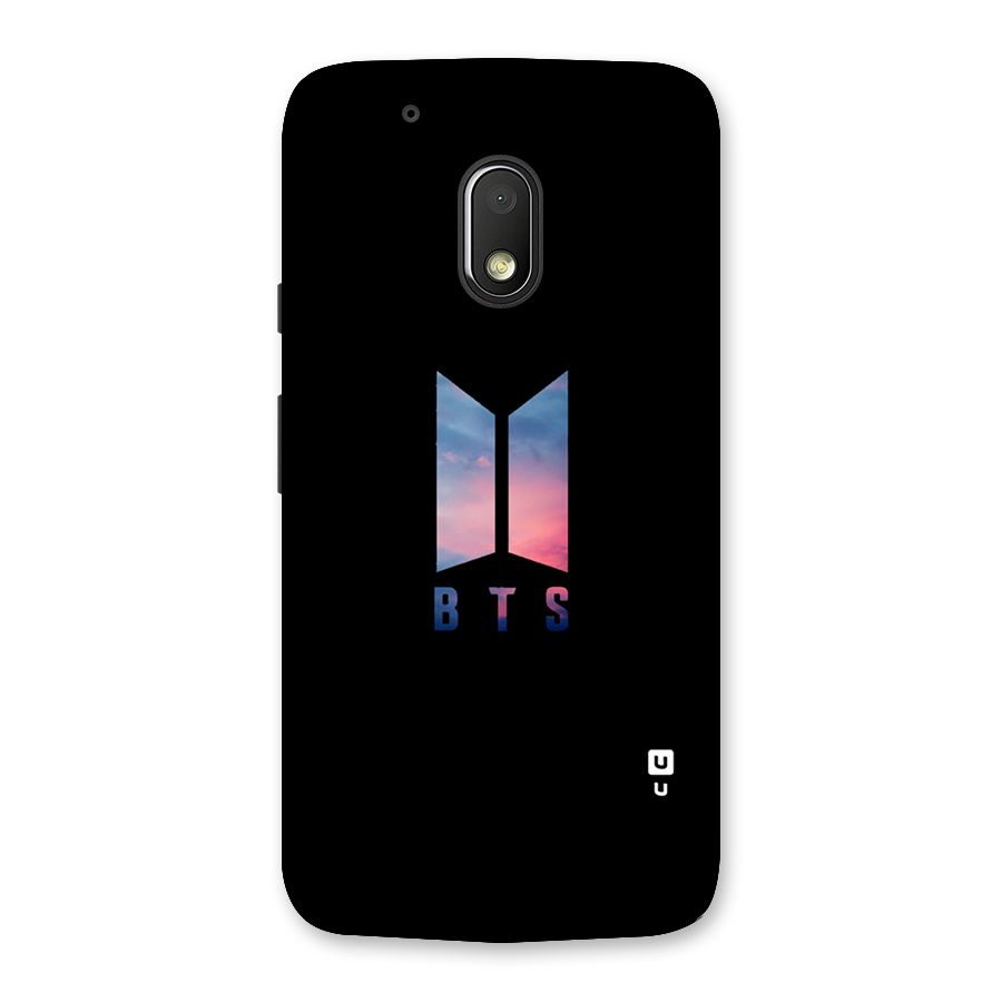 BTS Logo Sky Back Case for Moto G4 Play