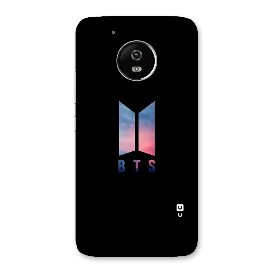 BTS Logo Sky Back Case for Moto G5
