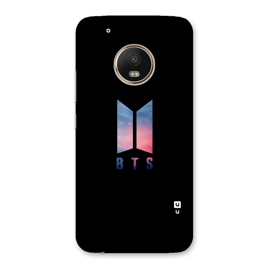 BTS Logo Sky Back Case for Moto G5 Plus