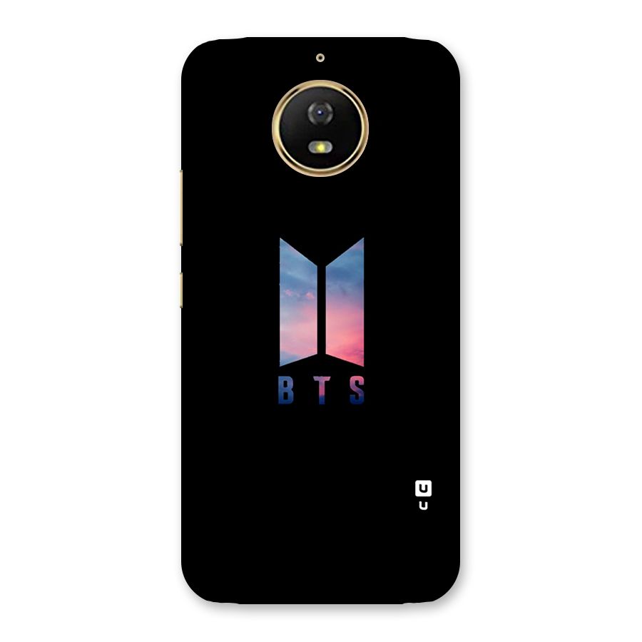 BTS Logo Sky Back Case for Moto G5s