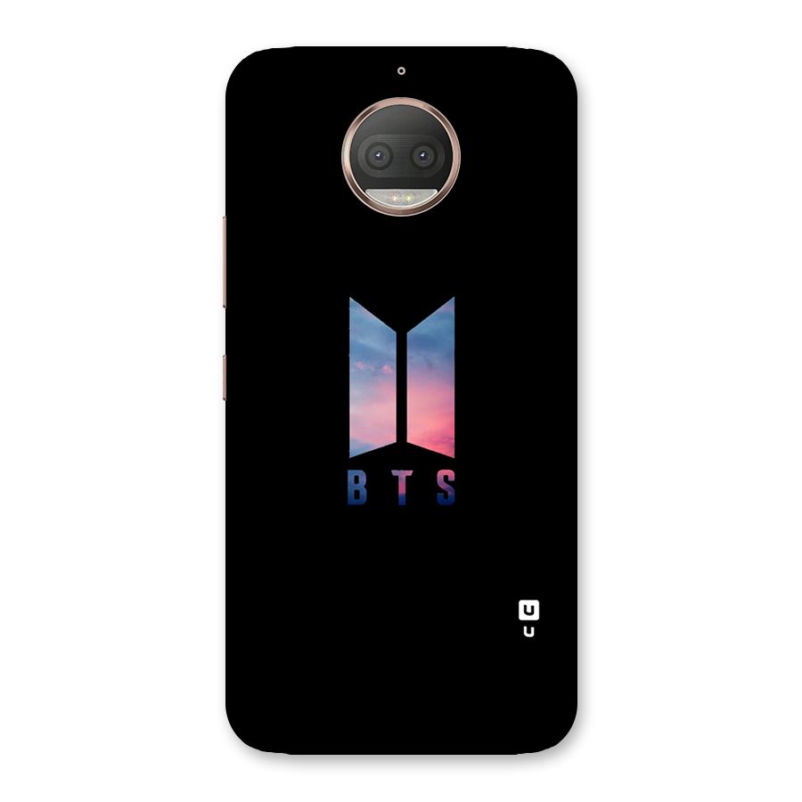 BTS Logo Sky Back Case for Moto G5s Plus