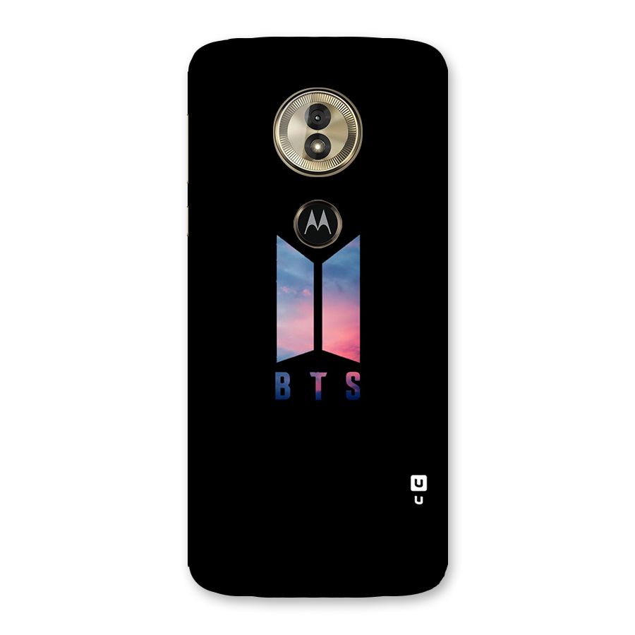 BTS Logo Sky Back Case for Moto G6 Play
