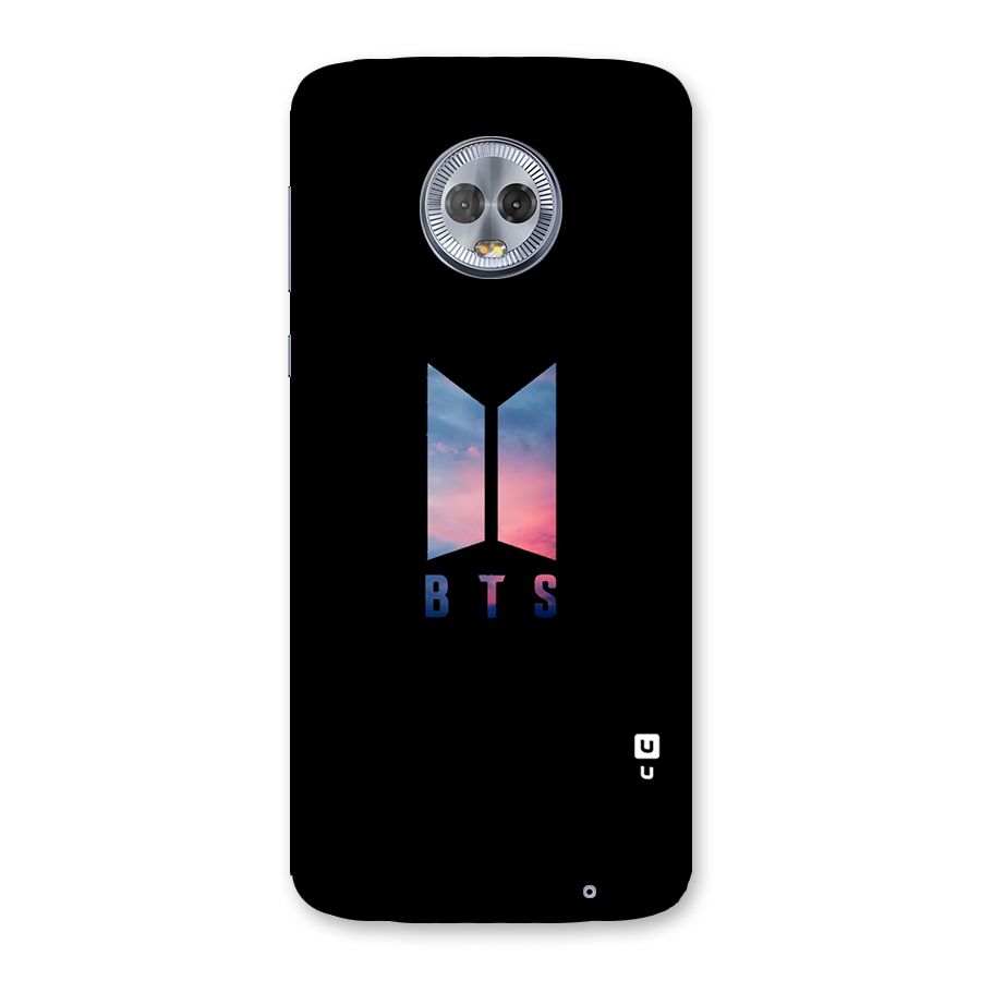 BTS Logo Sky Back Case for Moto G6 Plus