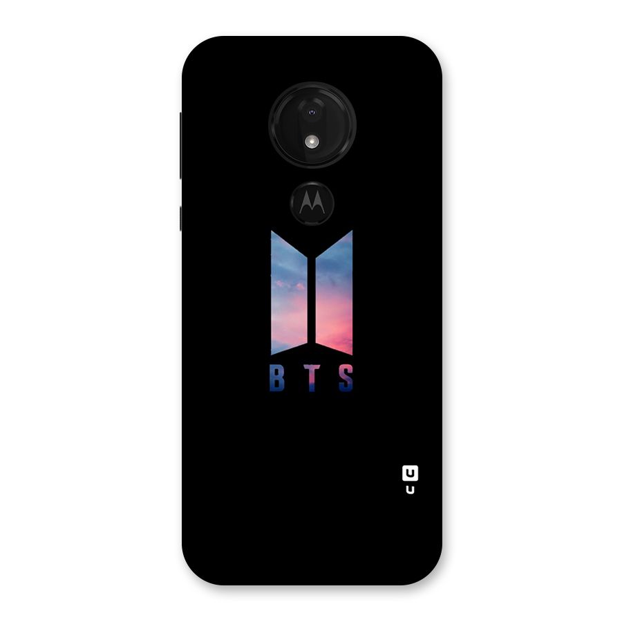 BTS Logo Sky Back Case for Moto G7 Power