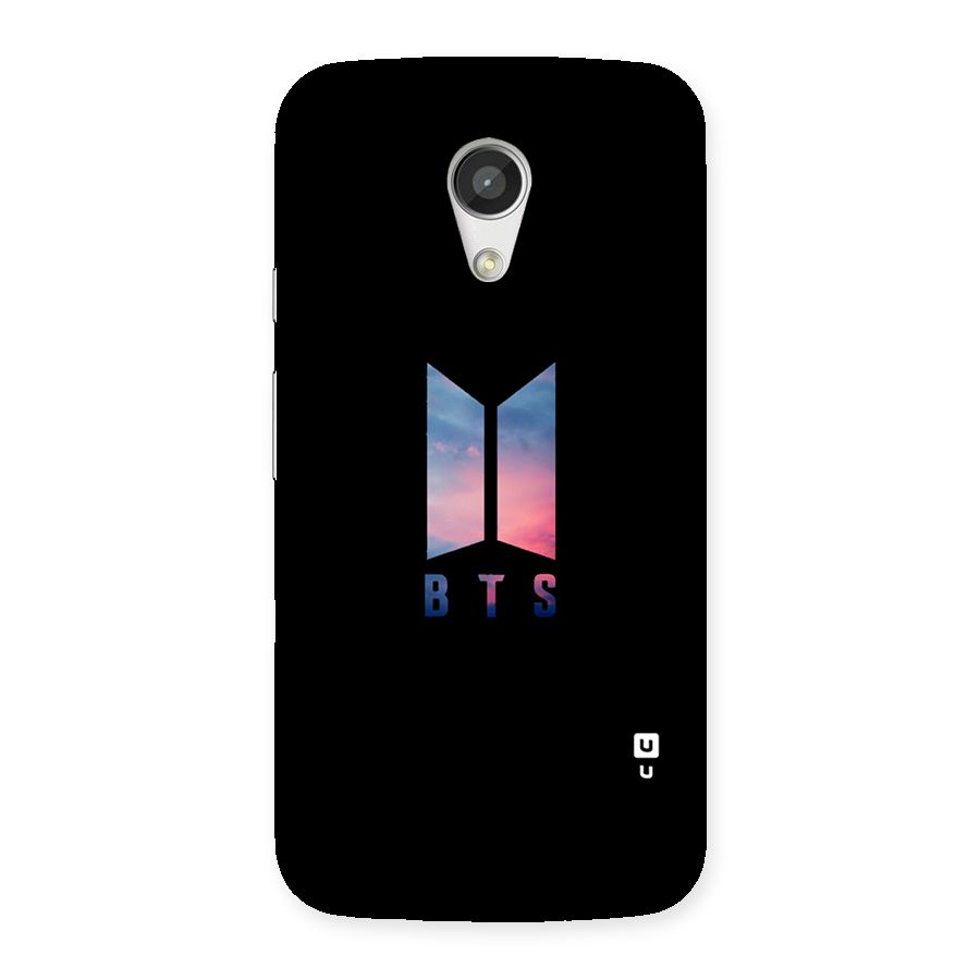 BTS Logo Sky Back Case for Moto G 2nd Gen