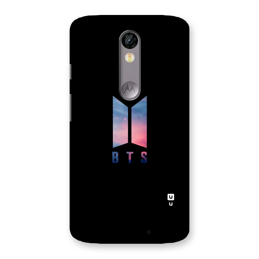 BTS Logo Sky Back Case for Moto X Force