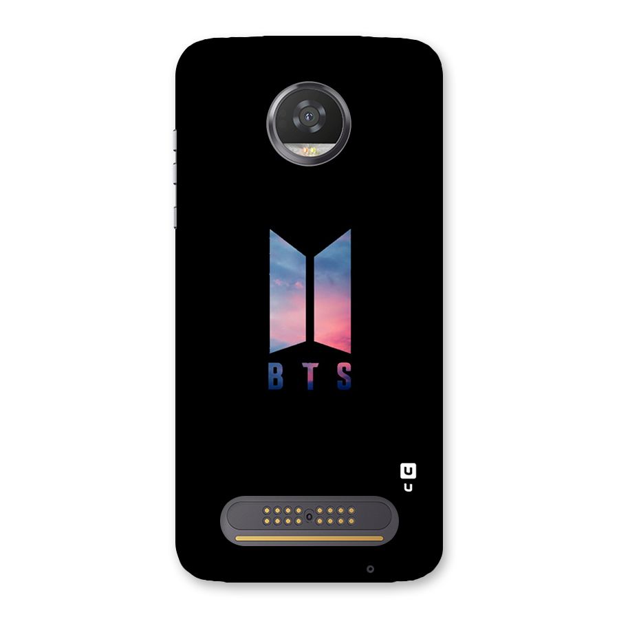 BTS Logo Sky Back Case for Moto Z2 Play