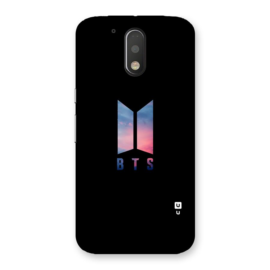 BTS Logo Sky Back Case for Motorola Moto G4