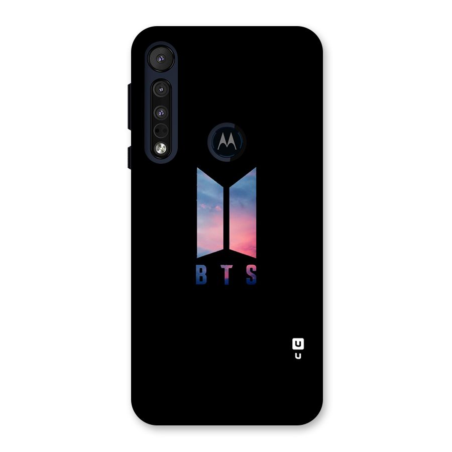 BTS Logo Sky Back Case for Motorola One Macro