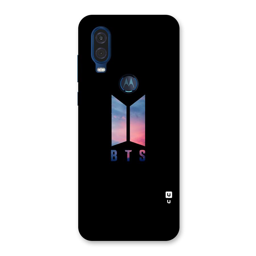 BTS Logo Sky Back Case for Motorola One Vision