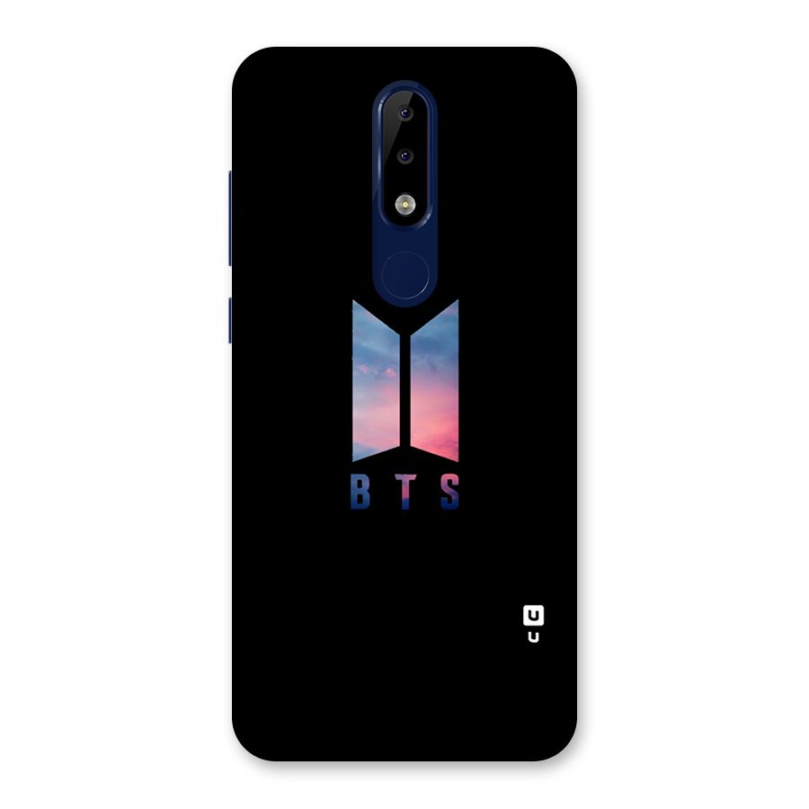 BTS Logo Sky Back Case for Nokia 5.1 Plus