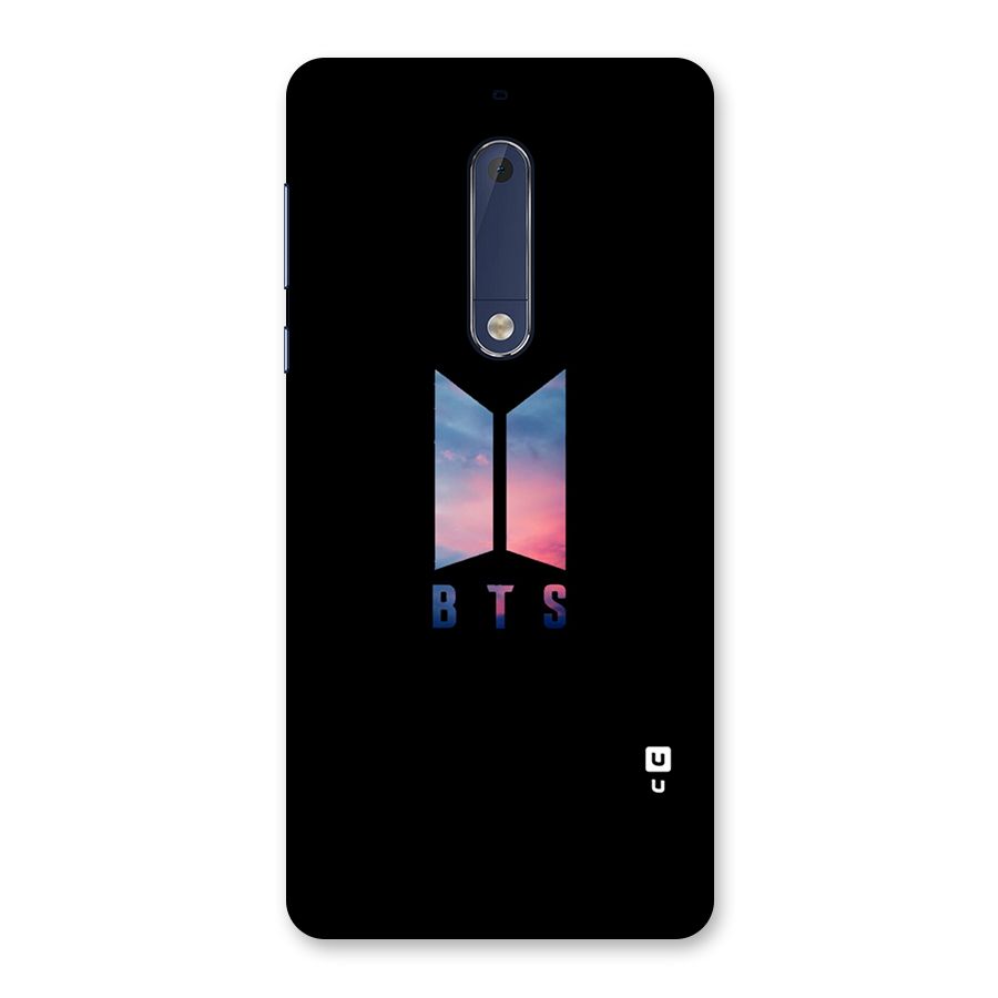 BTS Logo Sky Back Case for Nokia 5
