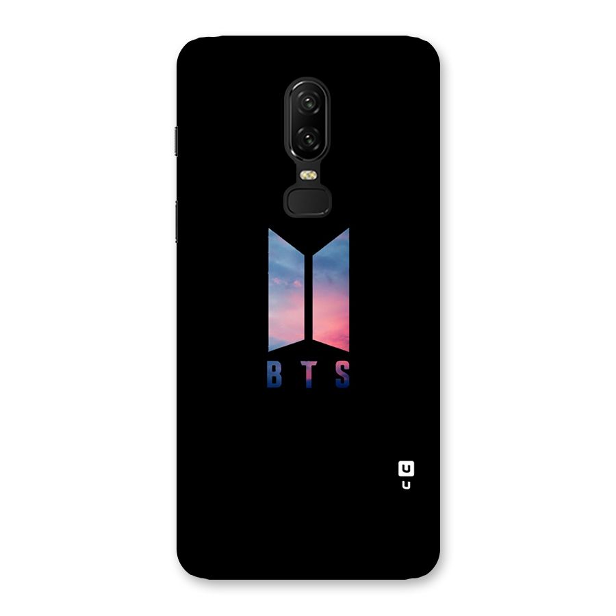 BTS Logo Sky Back Case for OnePlus 6