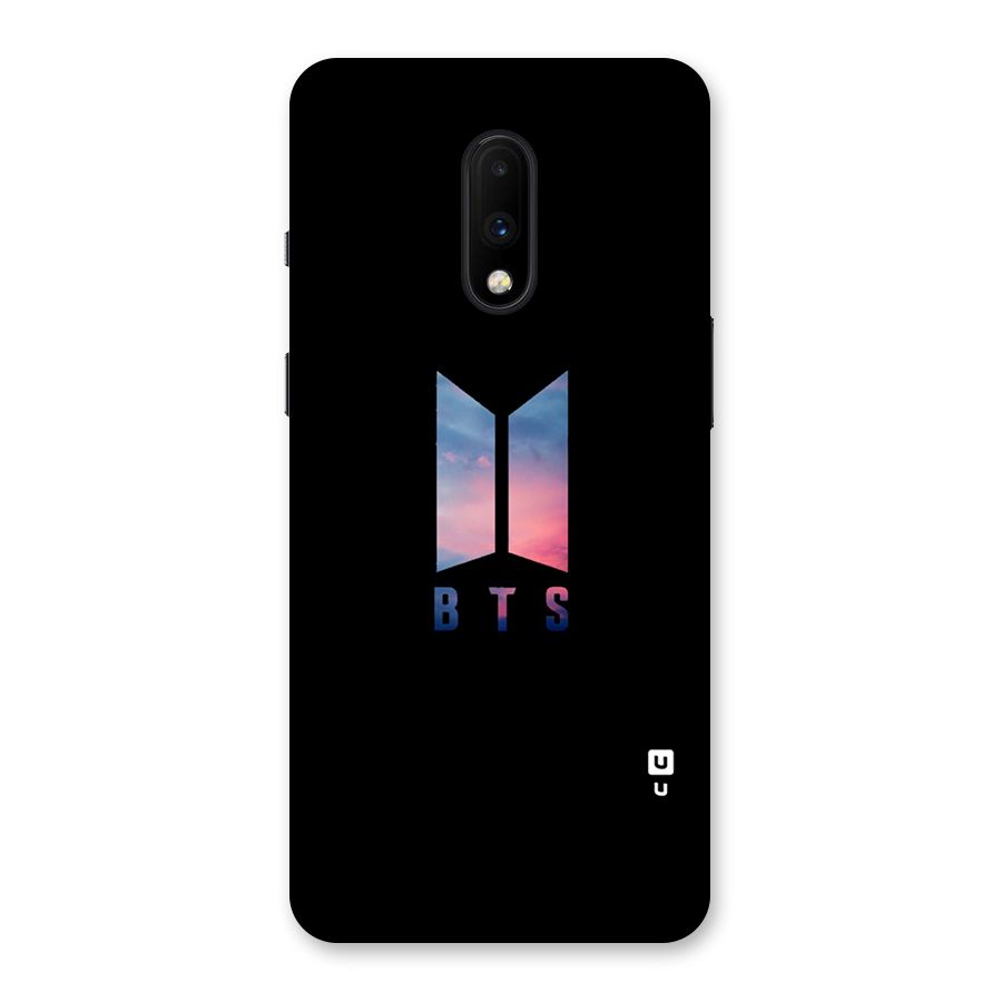 BTS Logo Sky Back Case for OnePlus 7