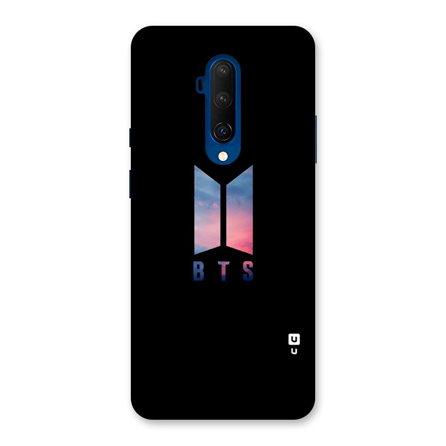 BTS Logo Sky Back Case for OnePlus 7T Pro