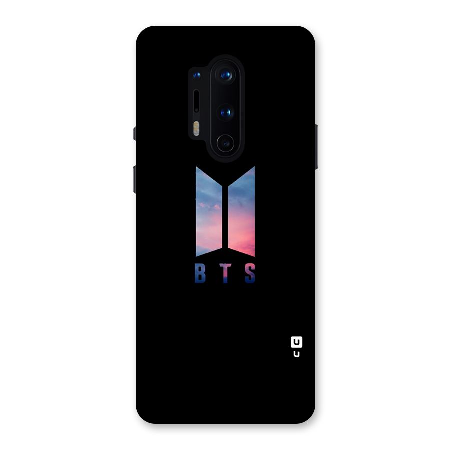 BTS Logo Sky Back Case for OnePlus 8 Pro
