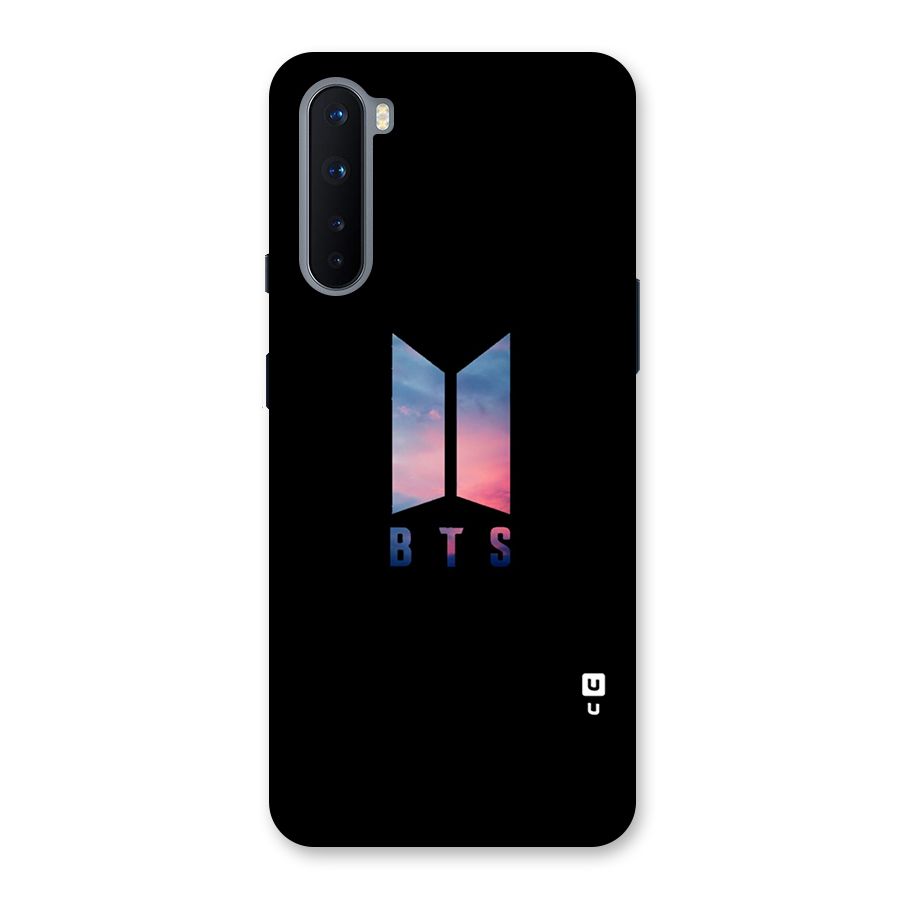 BTS Logo Sky Back Case for OnePlus Nord