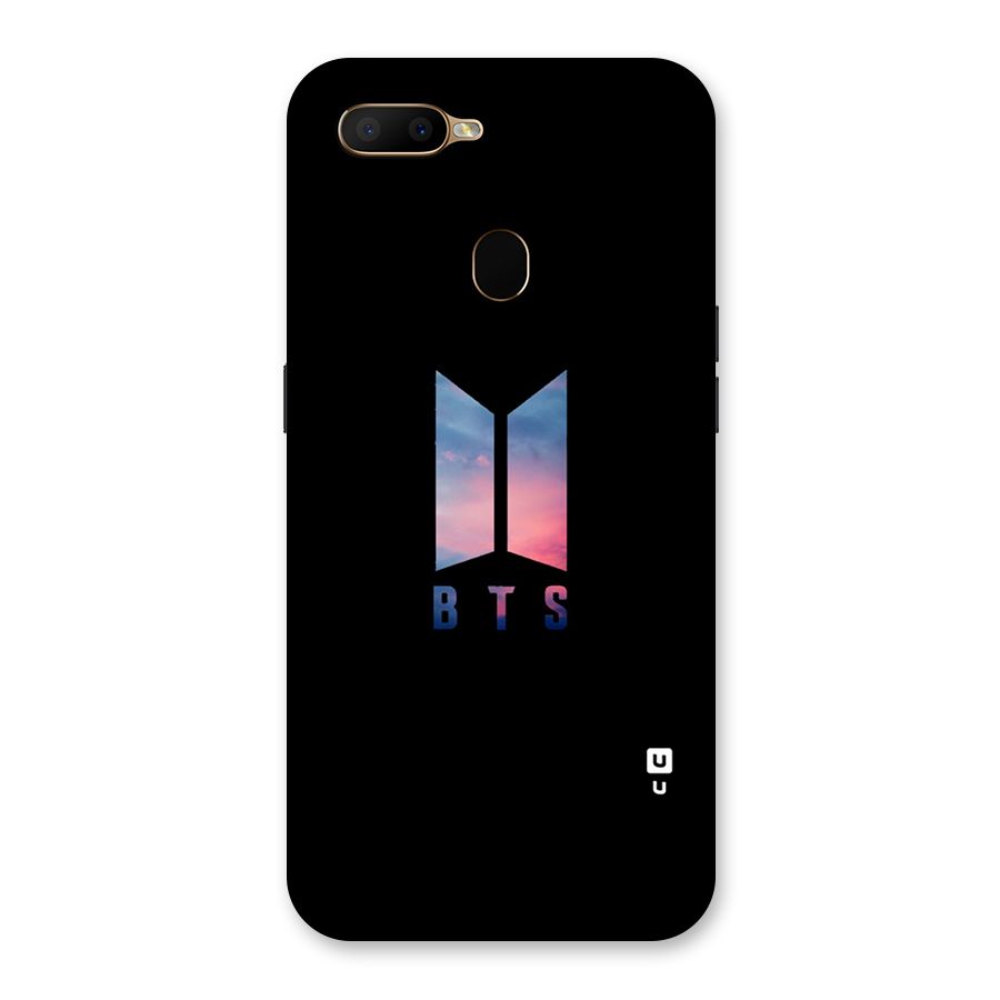 BTS Logo Sky Back Case for Oppo A5s