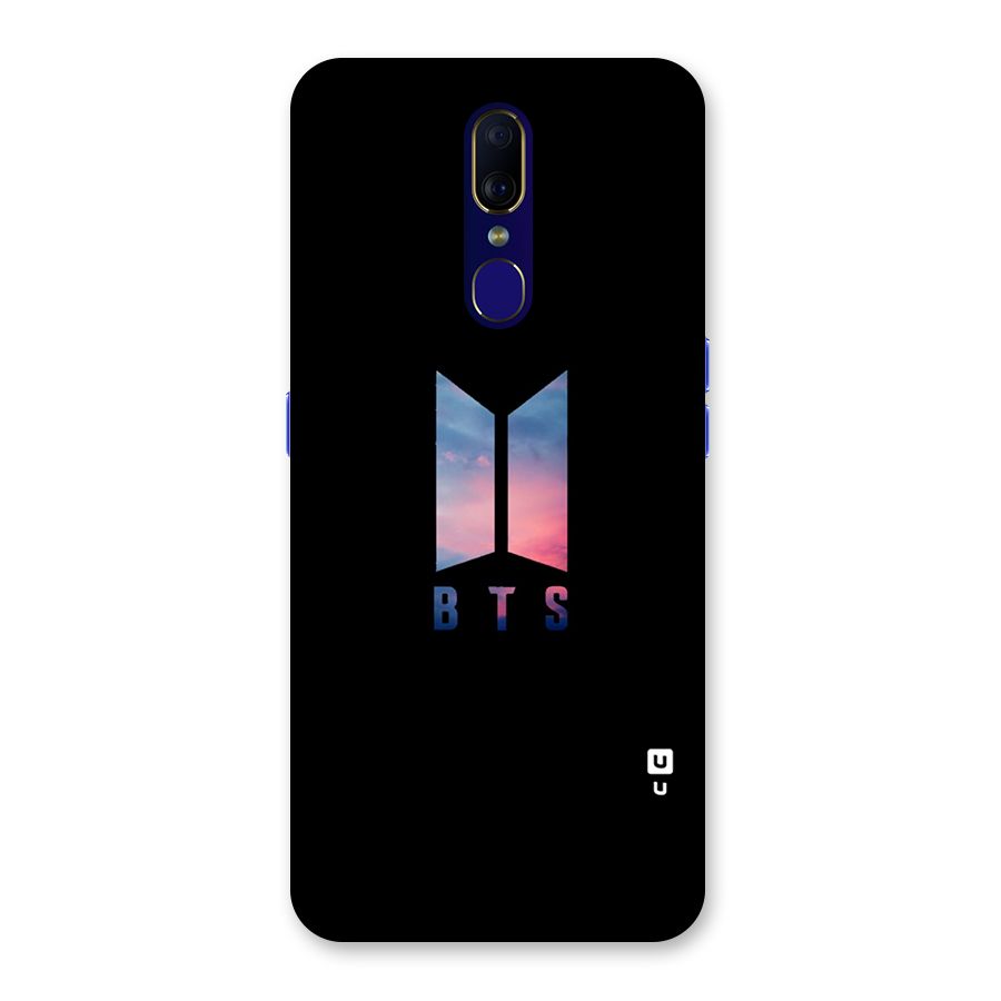 BTS Logo Sky Back Case for Oppo F11