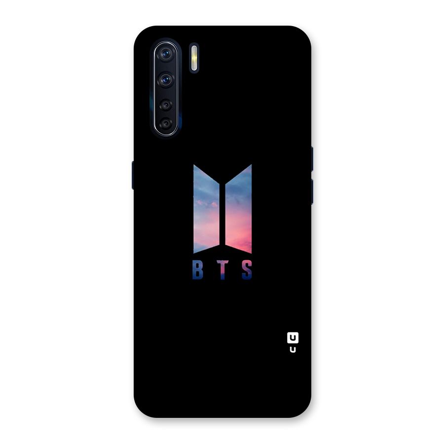 BTS Logo Sky Back Case for Oppo F15