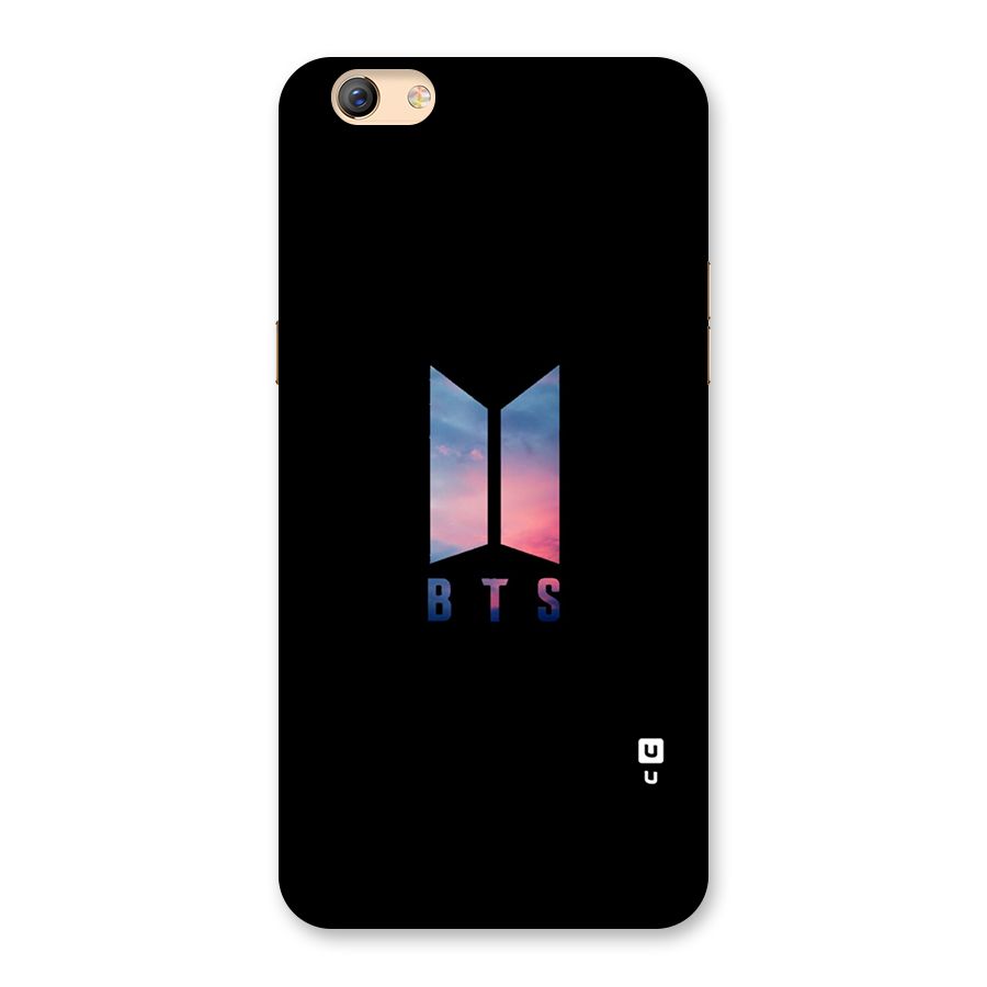 BTS Logo Sky Back Case for Oppo F3 Plus