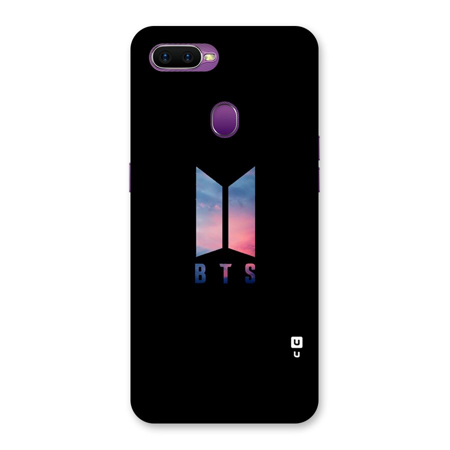 BTS Logo Sky Back Case for Oppo F9
