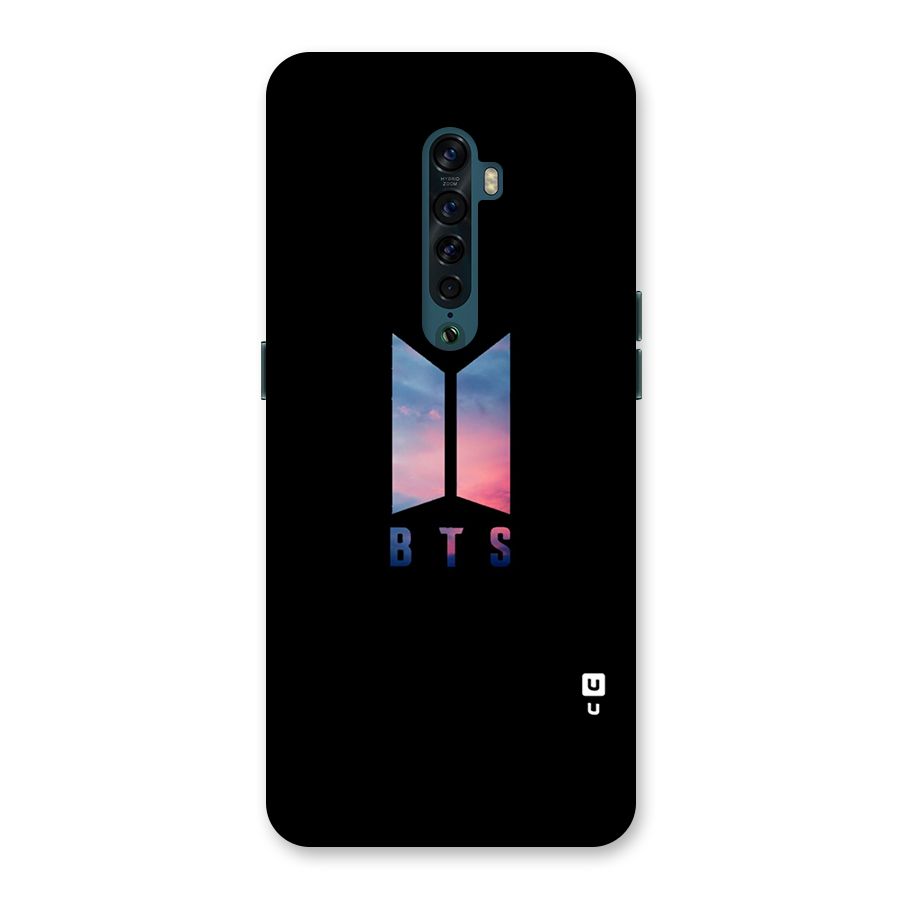 BTS Logo Sky Back Case for Oppo Reno2