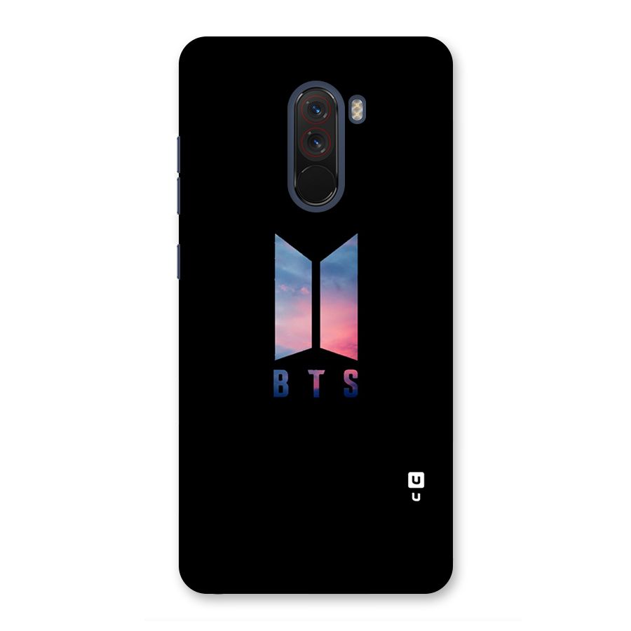 BTS Logo Sky Back Case for Poco F1