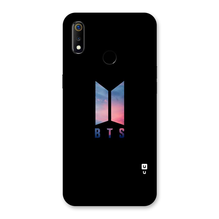 BTS Logo Sky Back Case for Realme 3