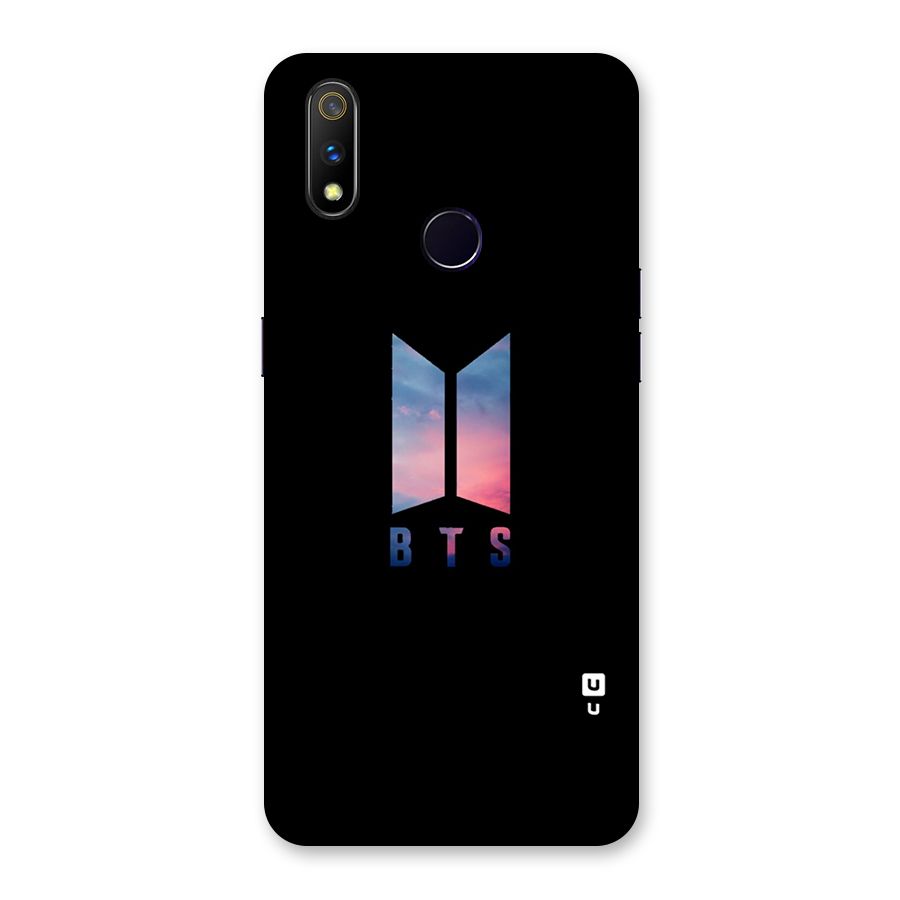 BTS Logo Sky Back Case for Realme 3 Pro