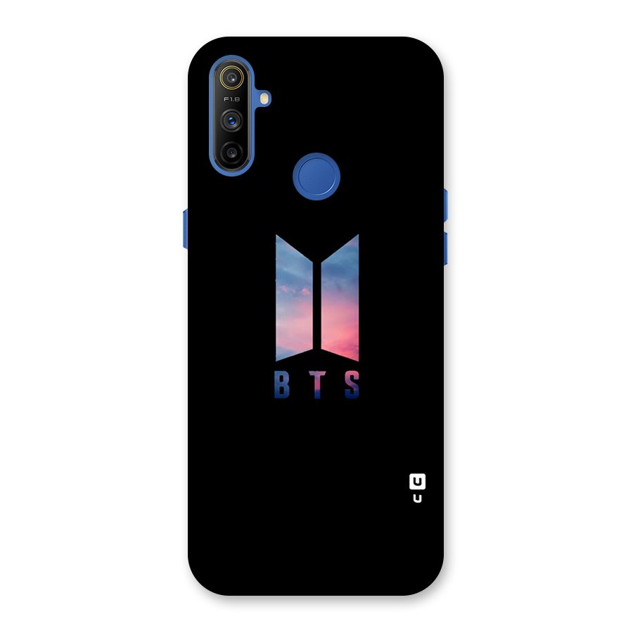 BTS Logo Sky Back Case for Realme Narzo 10A