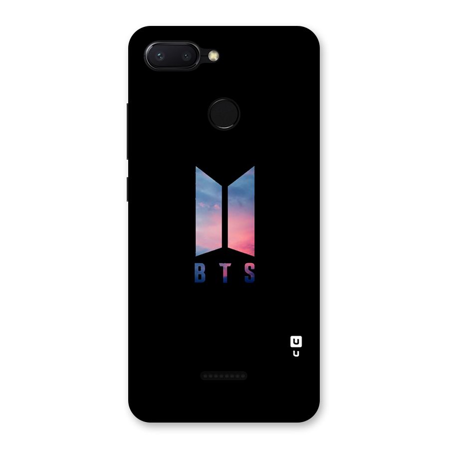 BTS Logo Sky Back Case for Redmi 6