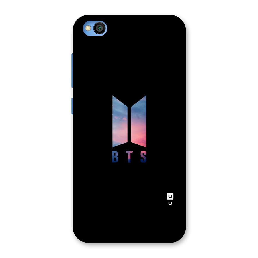 BTS Logo Sky Back Case for Redmi Go