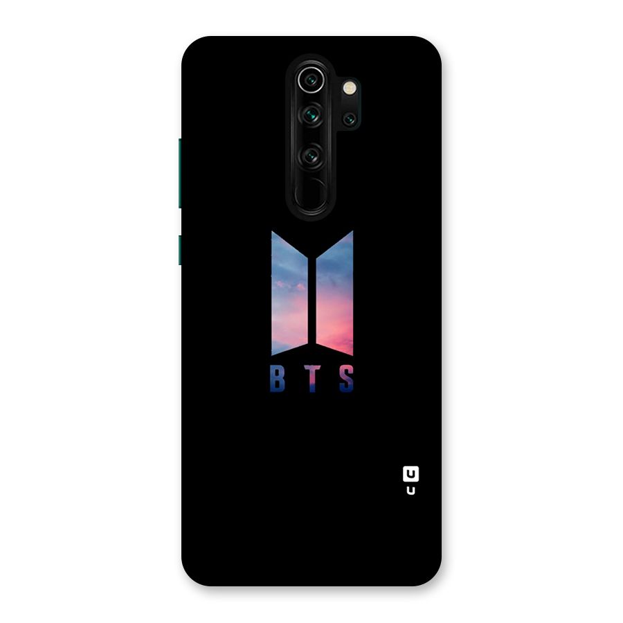BTS Logo Sky Back Case for Redmi Note 8 Pro