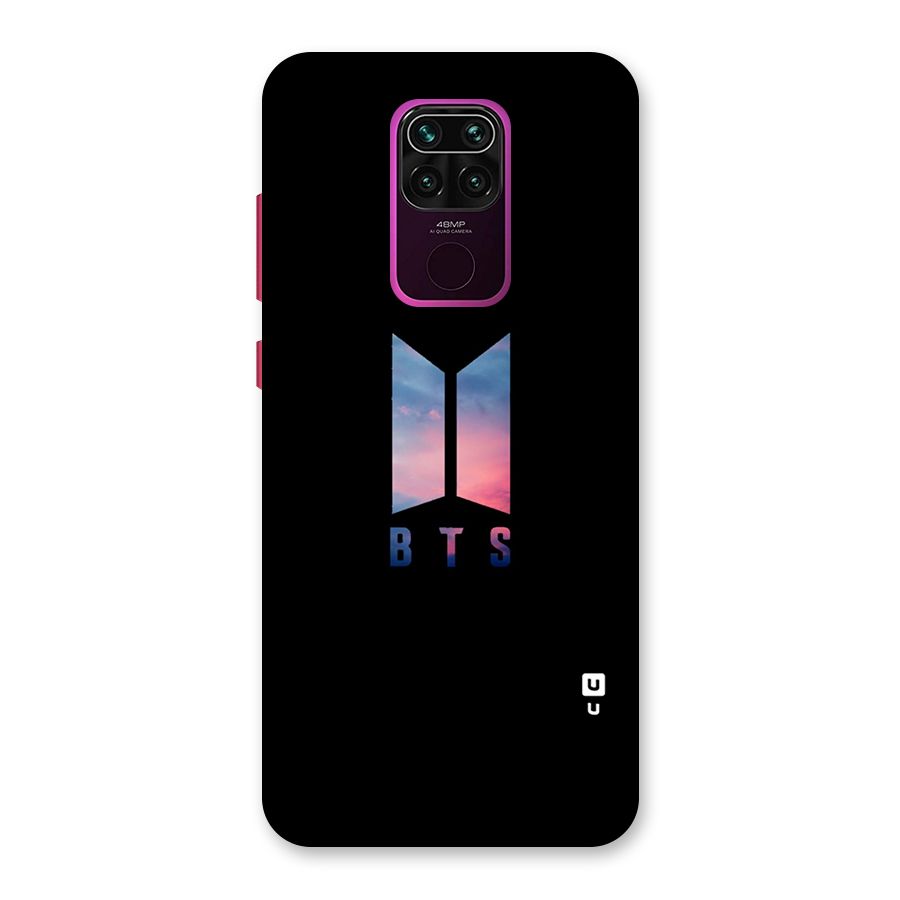 BTS Logo Sky Back Case for Redmi Note 9