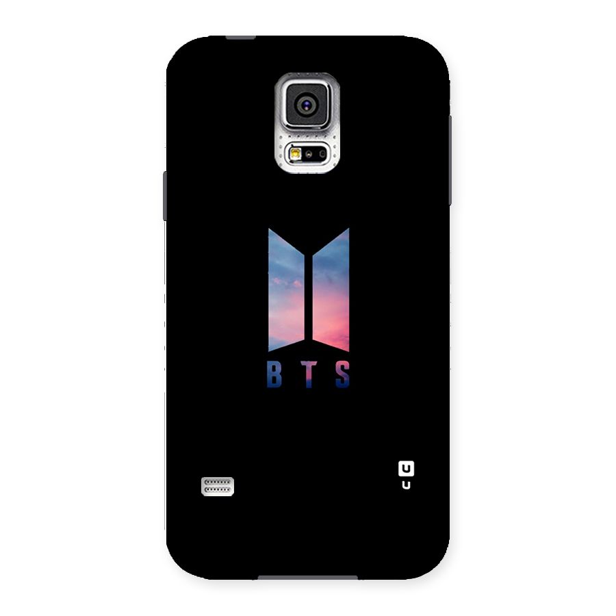 BTS Logo Sky Back Case for Samsung Galaxy S5