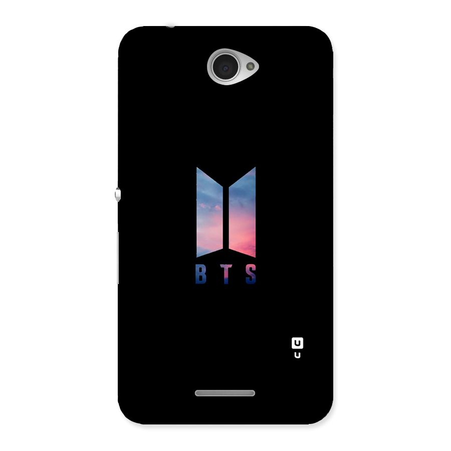 BTS Logo Sky Back Case for Sony Xperia E4