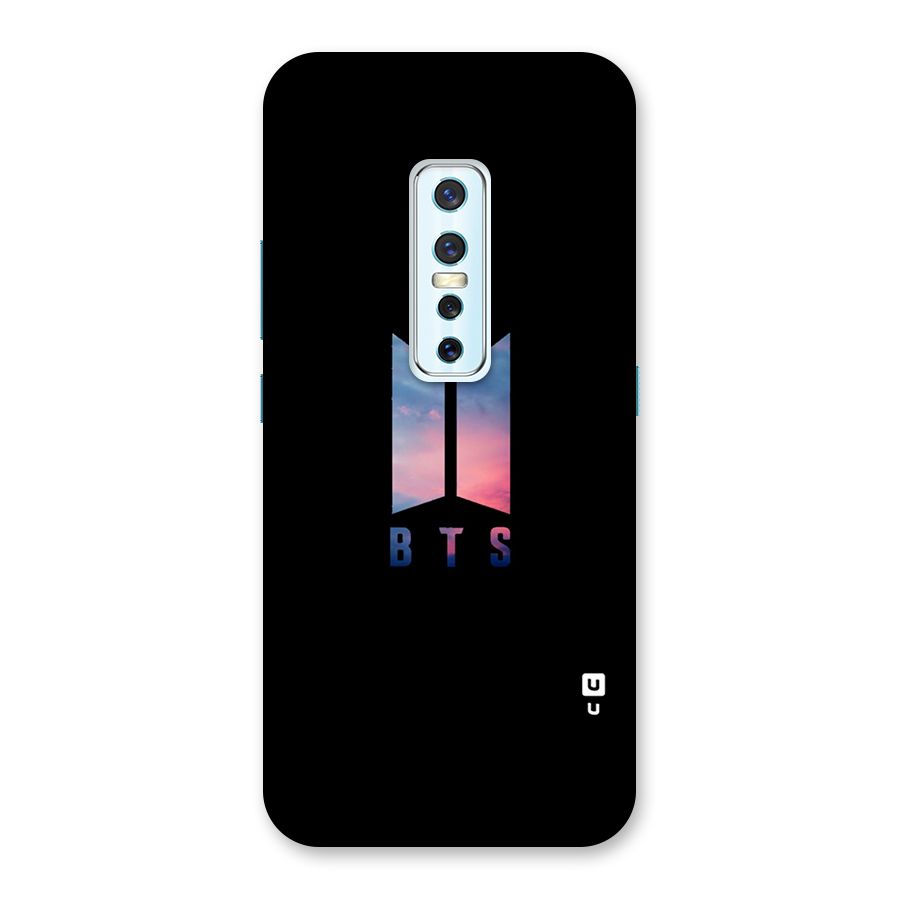BTS Logo Sky Back Case for Vivo V17 Pro