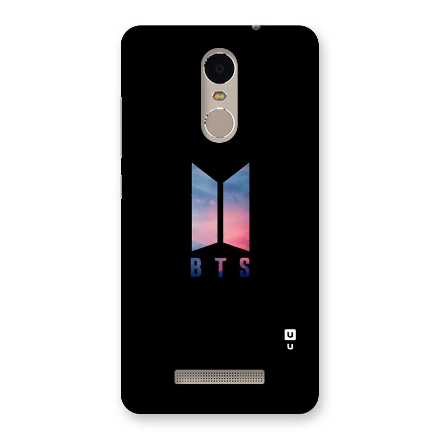 BTS Logo Sky Back Case for Xiaomi Redmi Note 3
