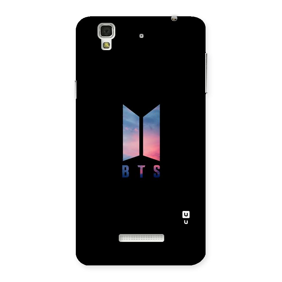 BTS Logo Sky Back Case for Yu Yureka