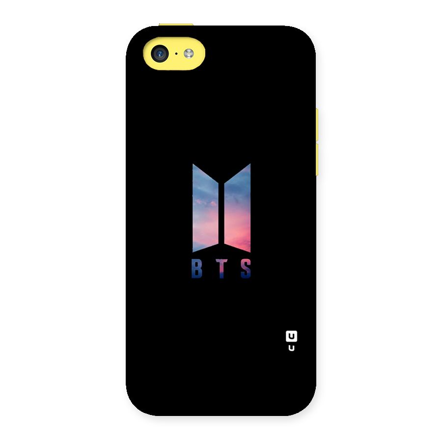 BTS Logo Sky Back Case for iPhone 5C