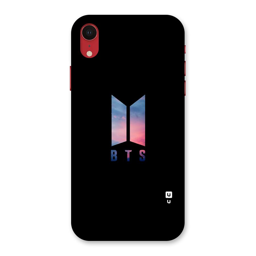 BTS Logo Sky Back Case for iPhone XR