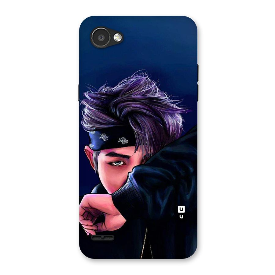 BTS Namjoon Artwork Back Case for LG Q6