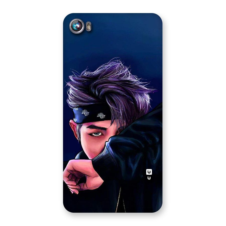 BTS Namjoon Artwork Back Case for Micromax Canvas Fire 4 A107
