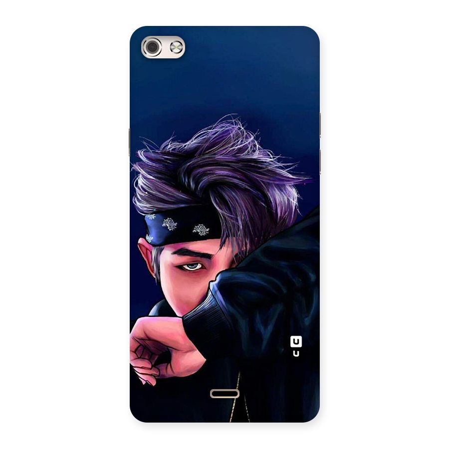 BTS Namjoon Artwork Back Case for Micromax Canvas Silver 5